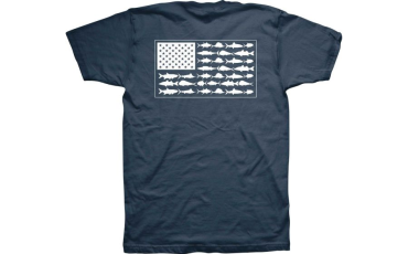 PFG Americana Saltwater Fish Flag T-Shirt